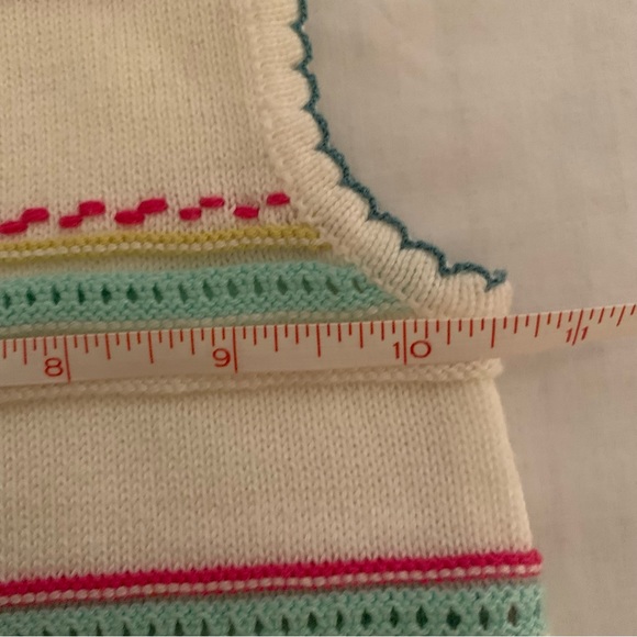 NWT Catimini Embroidered Flower Tank Top - Picture 5 of 8